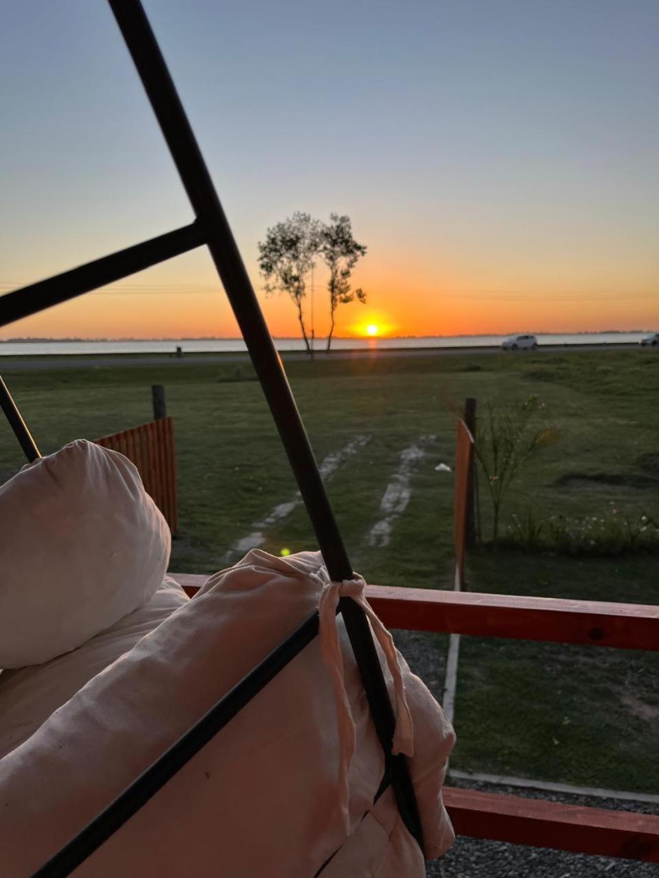 Cabana Puesta Del Sol Chascomús Exterior foto
